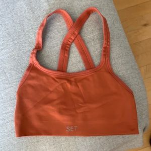 tan SET sport bra